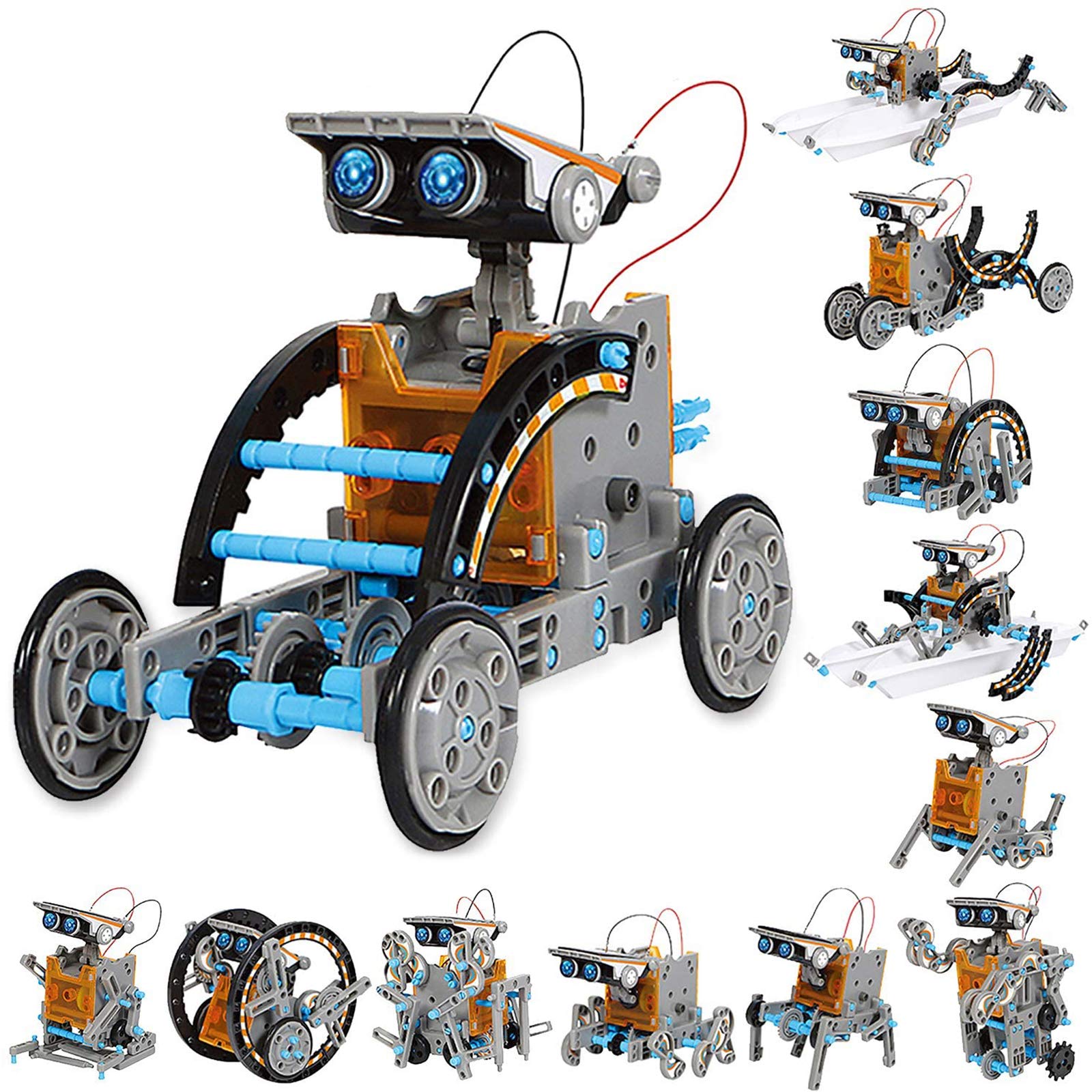 Solar Robot - 13 Different Forms