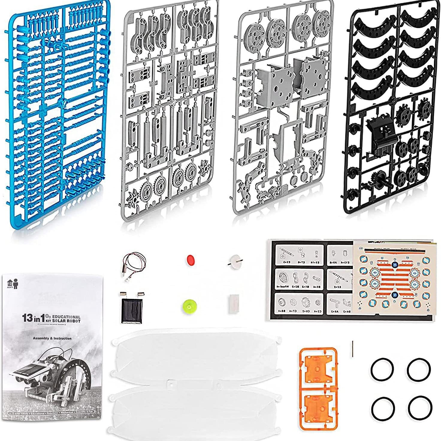 Solar Robot - 13 Different Forms